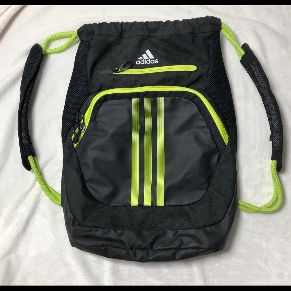 Adidas Menace Sackpack Backpack Rope Drawstring with padded